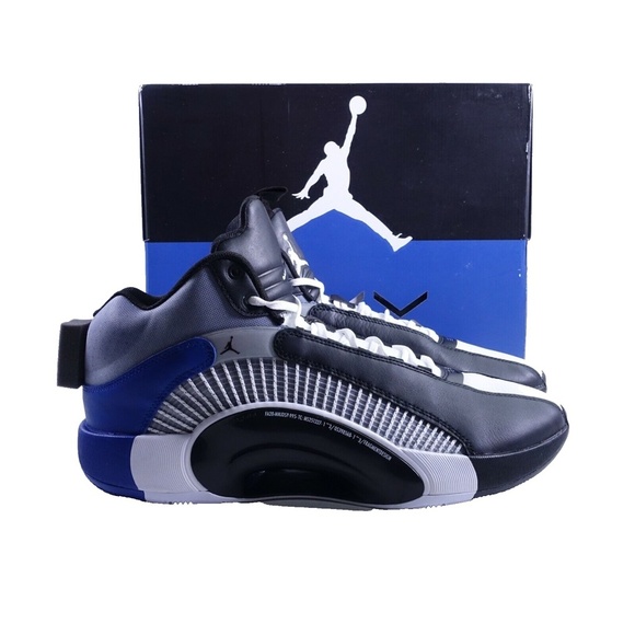 Blue Basket Jordan 35 Blue Jordan 35 All White NEW Air Jordan XXXV 35  Fragment